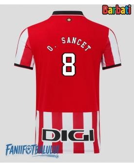 Athletic Bilbao Oihan Sancet #8 Tricou Fotbal Replică 2025-26 Barbati Acasa